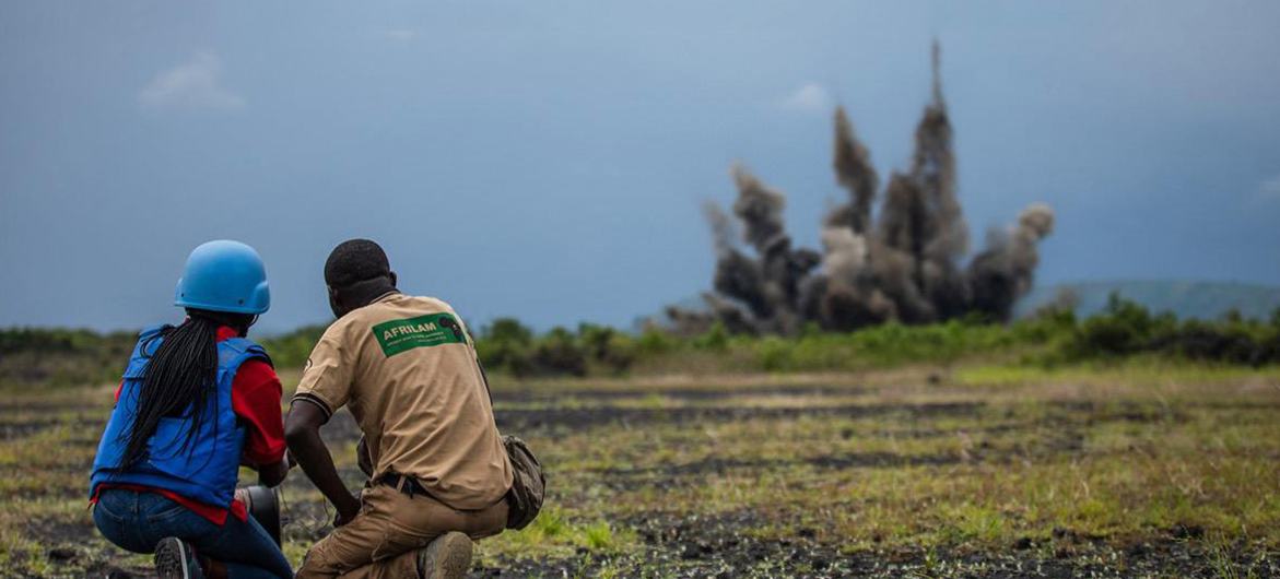 Mine action in the Democratic Republic of the Congo. UNMAS DRC