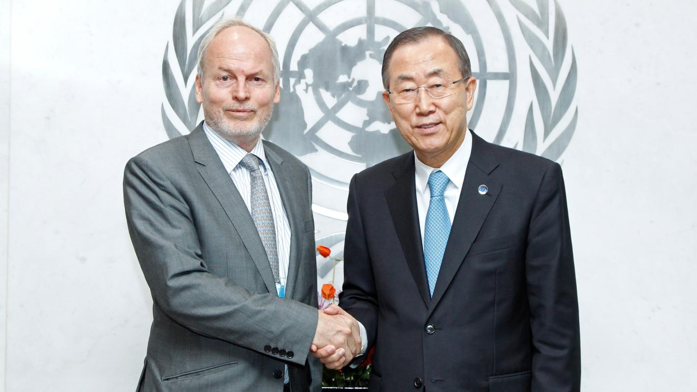 Secretary-General meets with SRSG for Somalia