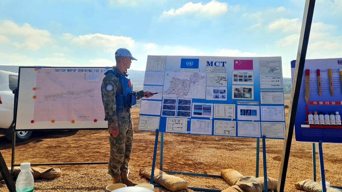 UNIFIL resumes humanitarian demining in south Lebanon