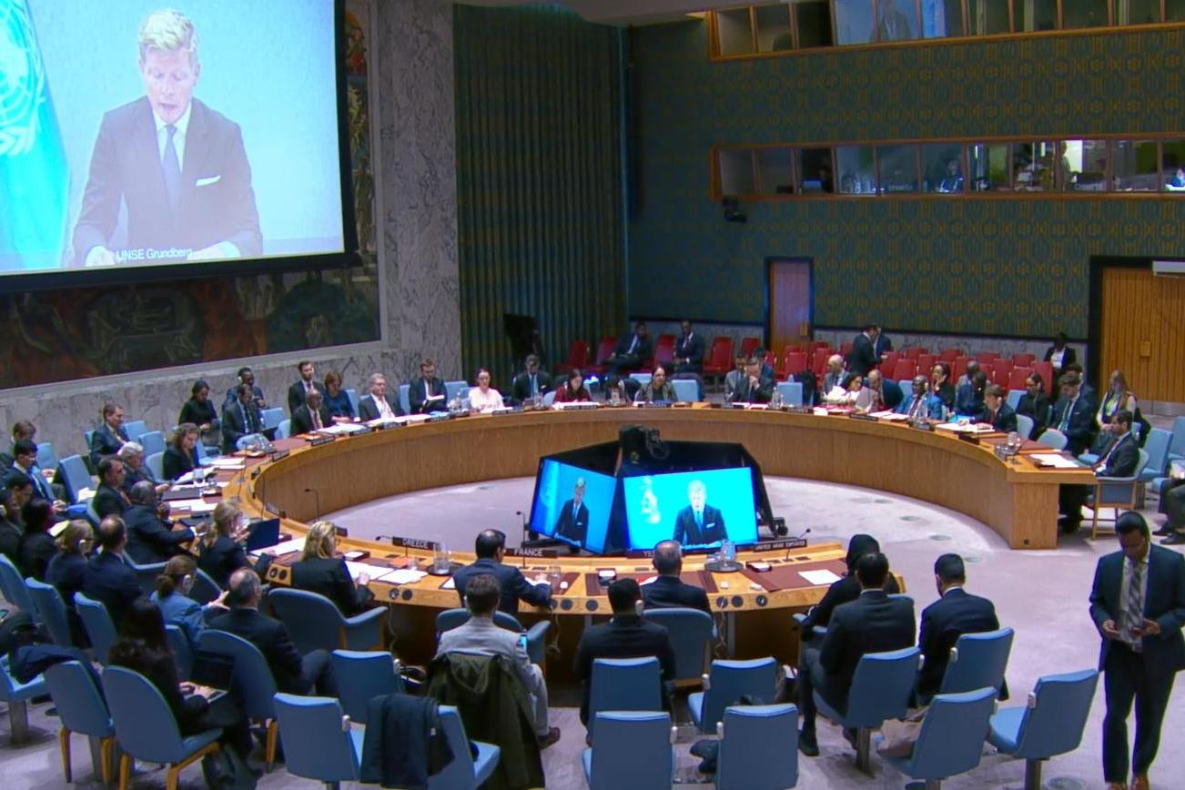 Special Envoy Hans Grundberg 