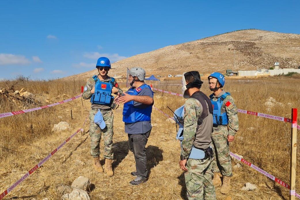 UNIFIL resumes humanitarian demining in south Lebanon