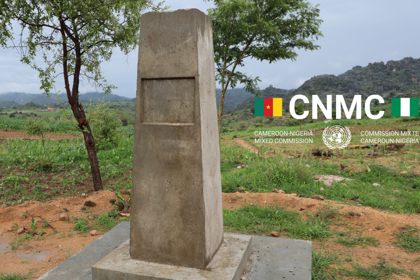 CNMC - border demarcation pillar