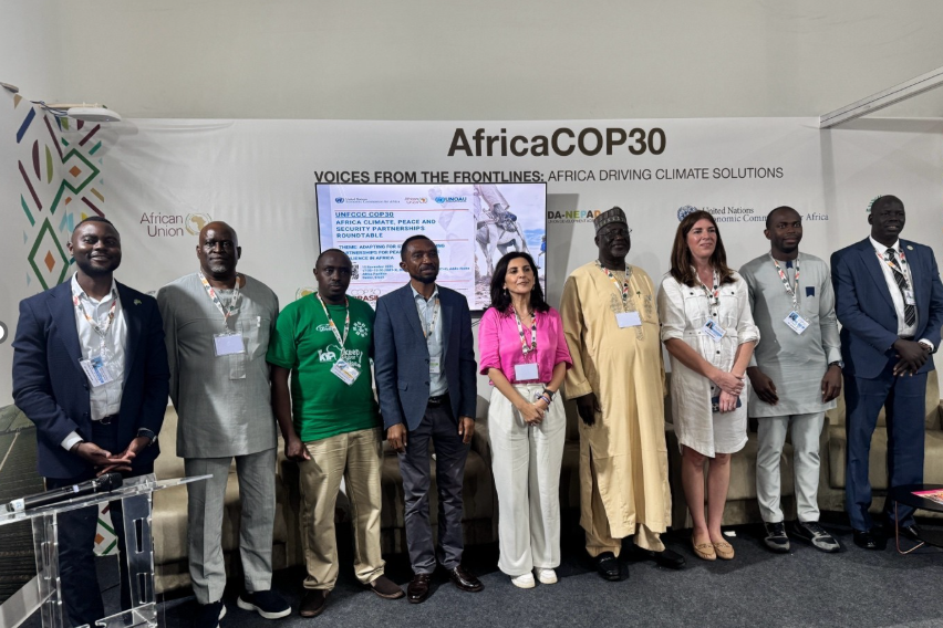 Dialogue on Climate Policy and Finance for Sustaining Peace and Security in Africa